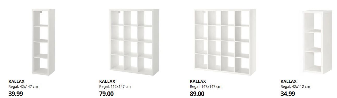 IKEA Kallax angebot